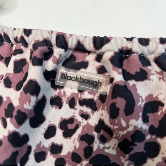 Blackbough Leopard Print Bikini Swimsuit Size Small - Picture 7 of 11